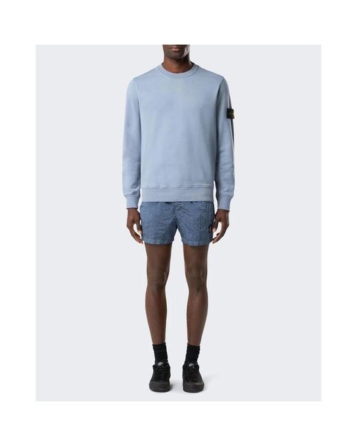 Stone Island Blue Beachwear for men