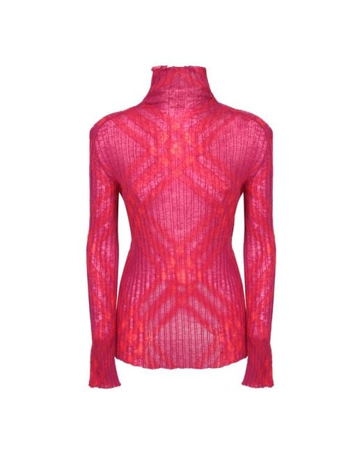 Burberry Pink Turtlenecks