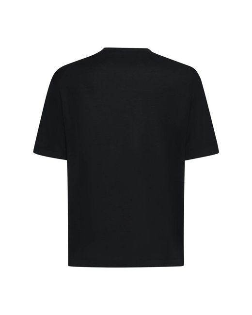 D4.0 Black T-Shirts for men