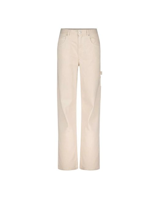 Isabel Marant Natural Straight Jeans