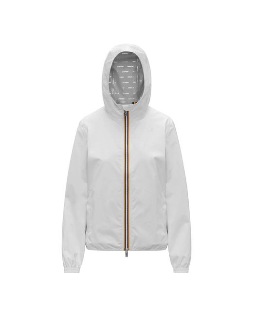 Light Jackets K-Way de color Gray