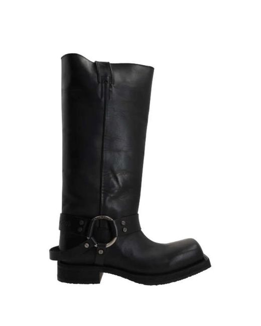 Acne Black High Boots