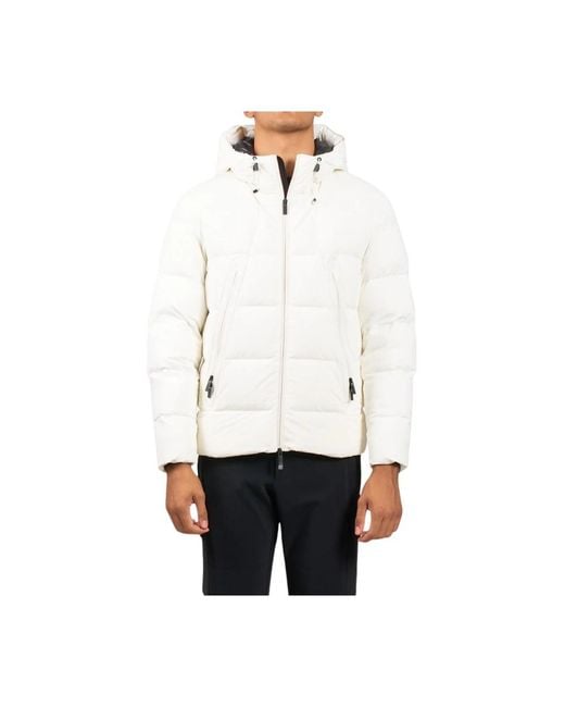 Heskimo White Down Jackets for men