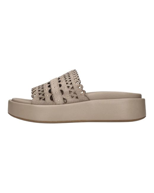 Sliders Emanuélle Vee en coloris Gray