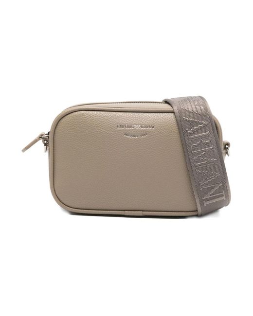 Emporio Armani Gray Cross Body Bags