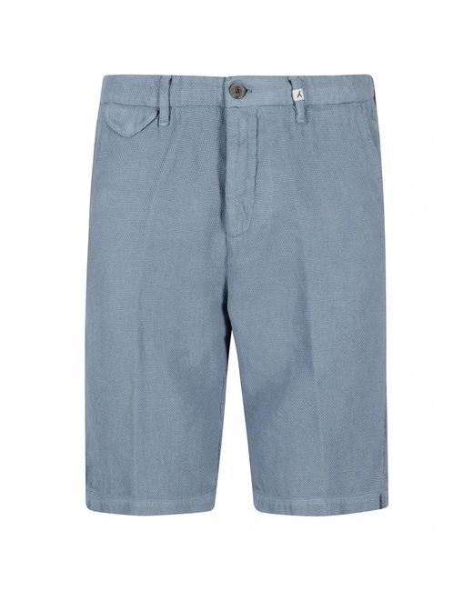 Myths Blue Casual Shorts for men