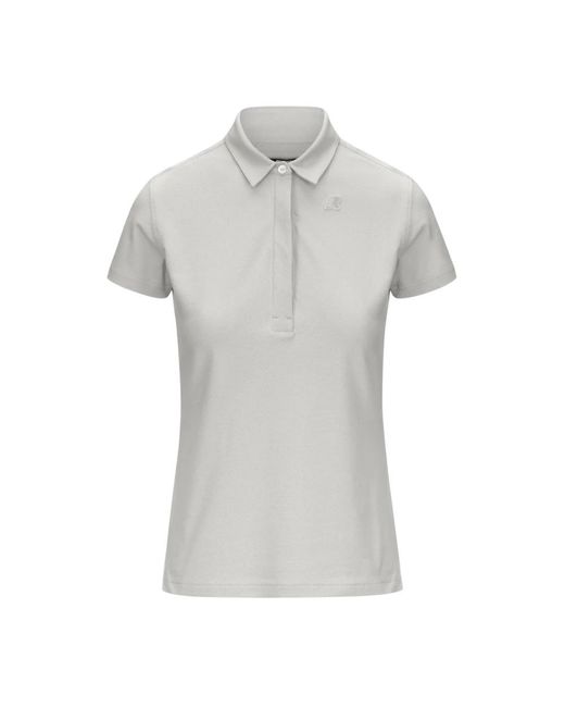 K-Way Amedea Polo in het Gray