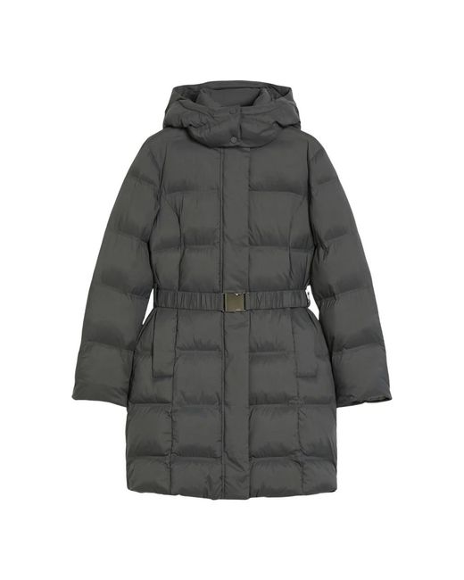 Pennyblack Jassen ,Grijs ,Leer Parka's in het Gray