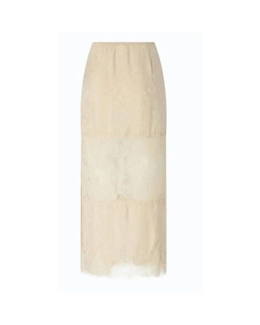 Pinko Natural Maxi Skirts