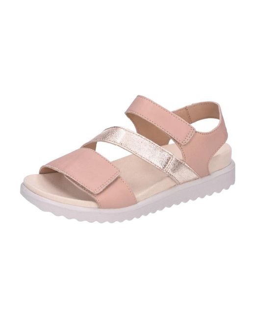 Legero Pink Riemchensandaletten Move