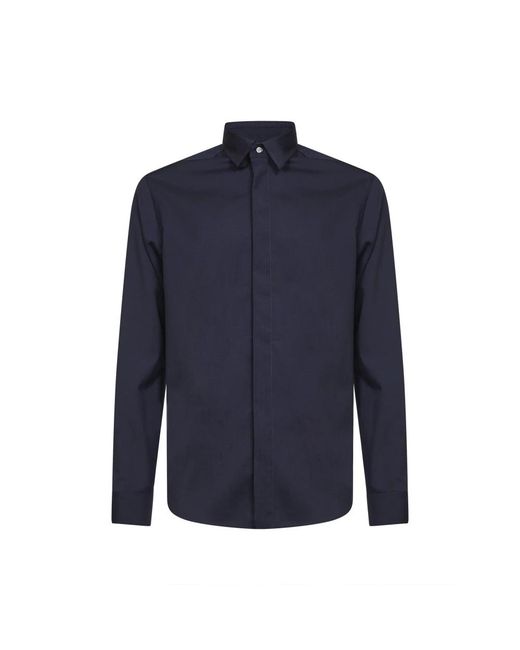 D4.0 Blue Casual Shirts for men