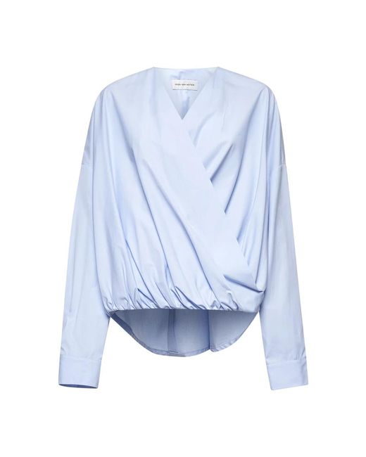 Blouses Dries Van Noten de color Blue