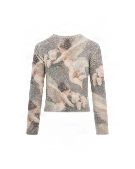 Fiorucci White Round-Neck Knitwear