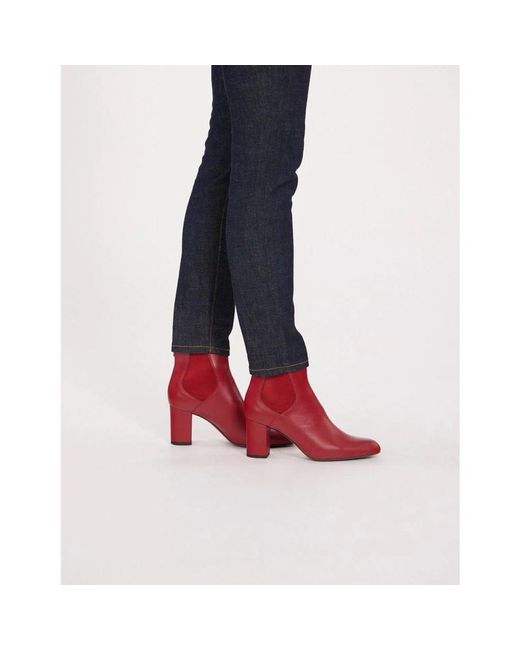 Shoes > boots > heeled boots Ines De La Fressange Paris en coloris Red