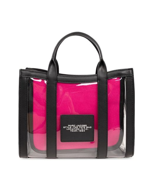 Marc Jacobs Pink 'the tote small' shopper tasche