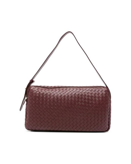 Elleme Purple Shoulder Bags