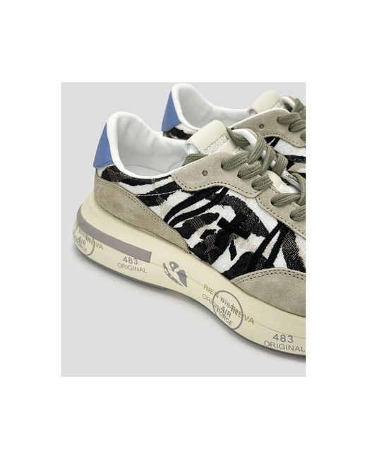 Premiata Green Zebra sneaker cassie