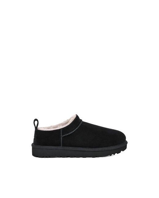 Ugg Klassieke Micro Slipper in het Black voor heren