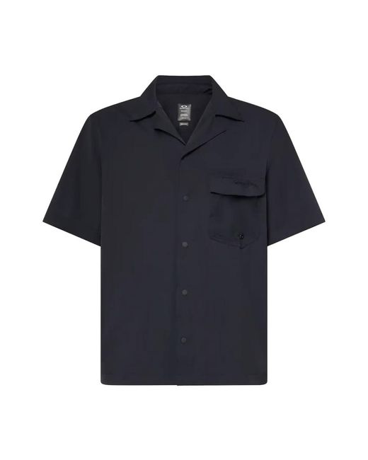Oakley Blue Short Sleeve Shirts for men