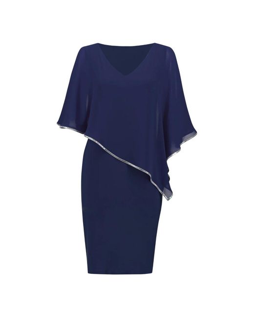 Joseph Ribkoff Blue Blaue elegante kleider