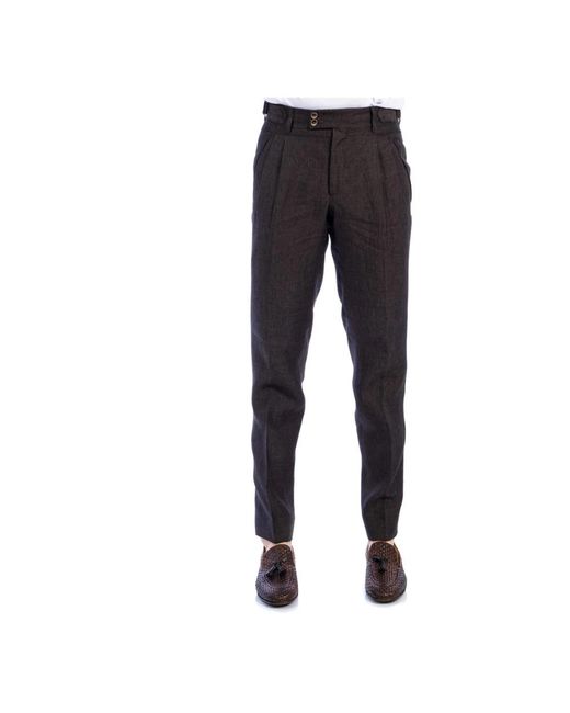 Alessandro Dell'acqua Gray Suit Trousers for men