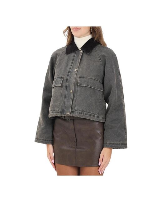 ONLY Denim Jas in het Gray