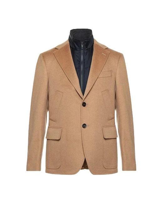 Fay Natural Blazers for men