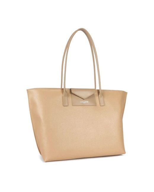 Tote Bags Lancaster en coloris Natural