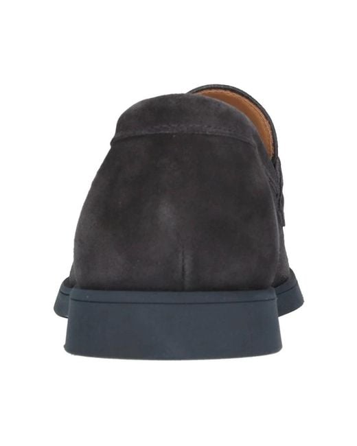 Doucal's Black Loafers for men