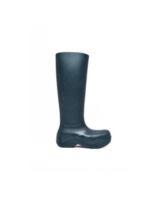 Bottega Veneta Blue Wellies