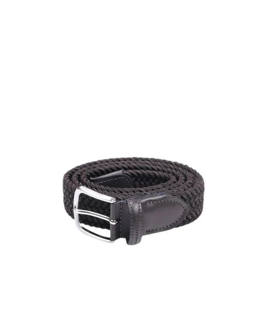 Belts di Brooksfield in Black da Uomo