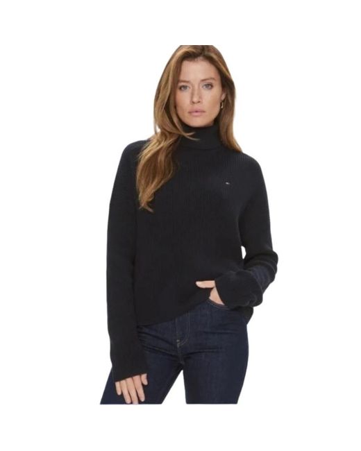 Turtlenecks di Tommy Hilfiger in Black
