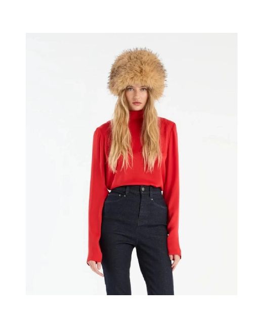 ROTATE BIRGER CHRISTENSEN Red Blouses