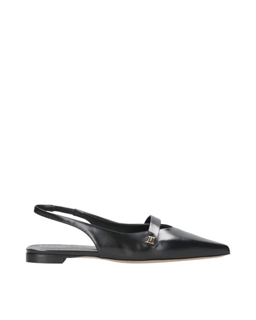 Max Mara Ballerinas in het Black