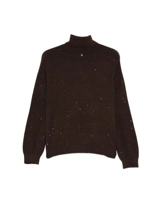 Liu Jo Brown Brauner Pullover Marrone Aw25