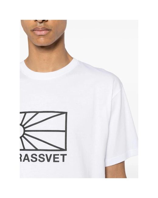Rassvet (PACCBET) T-shirt mit großem logo in weiß in White für Herren