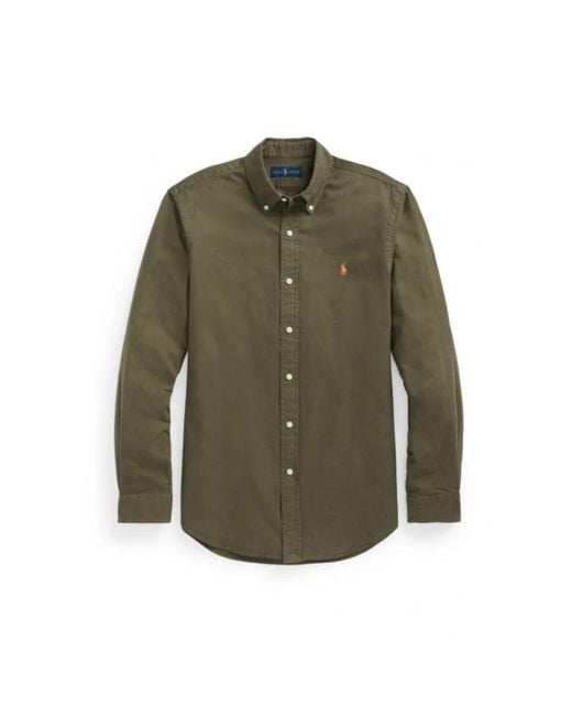 Polo Ralph Lauren Green Casual Shirts for men