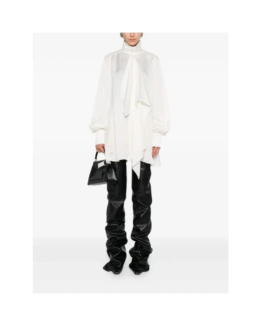 Sacai White Blouses