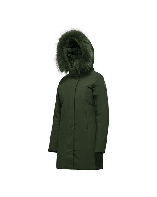 Bomboogie Vienna Parka Jas in het Green