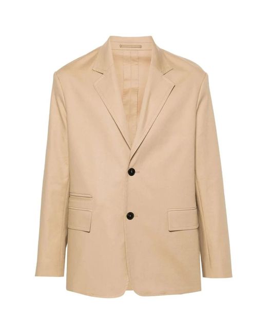 Lanvin Natural Blazers for men