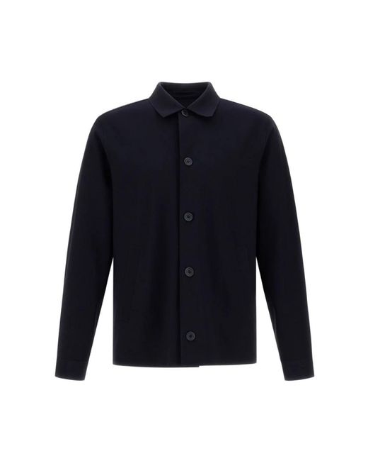 Herno Jassen ,Blauw ,Polyester Shacket in het Blue voor heren