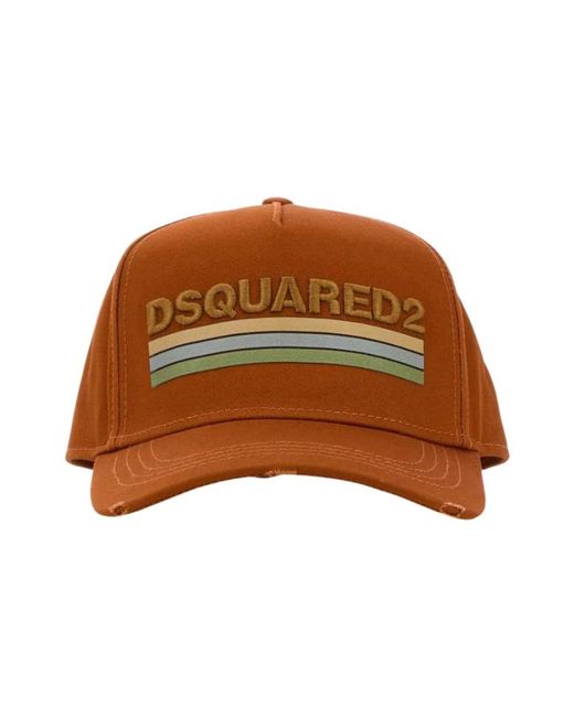 DSquared² Brown Hats & Caps for men