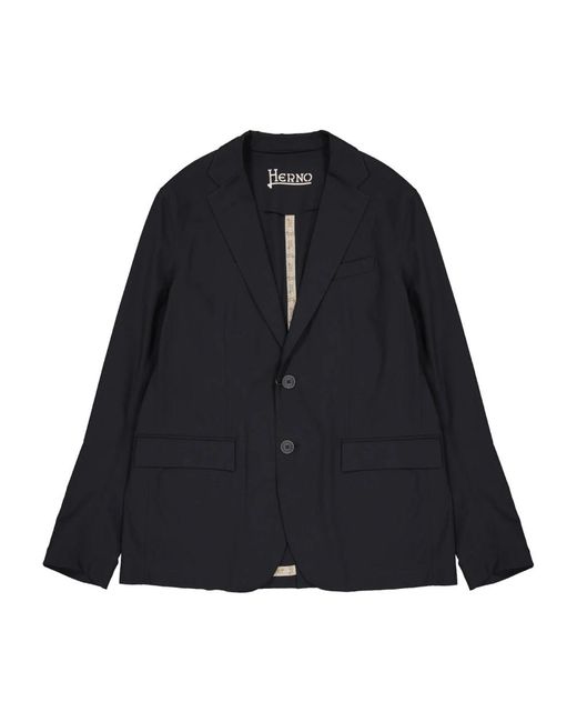 Herno Einreihiger Blazer in Black für Herren