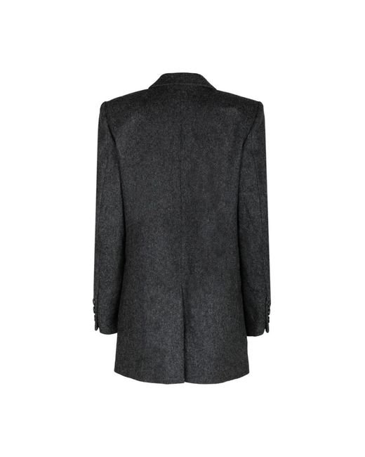 Isabel Marant Jassen ,Grijs ,Wol Donkergrijze Floyd Blazer Jas in het Black