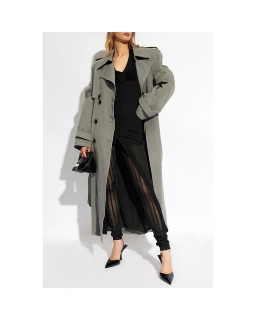 The Attico Midi Dresses in het Black