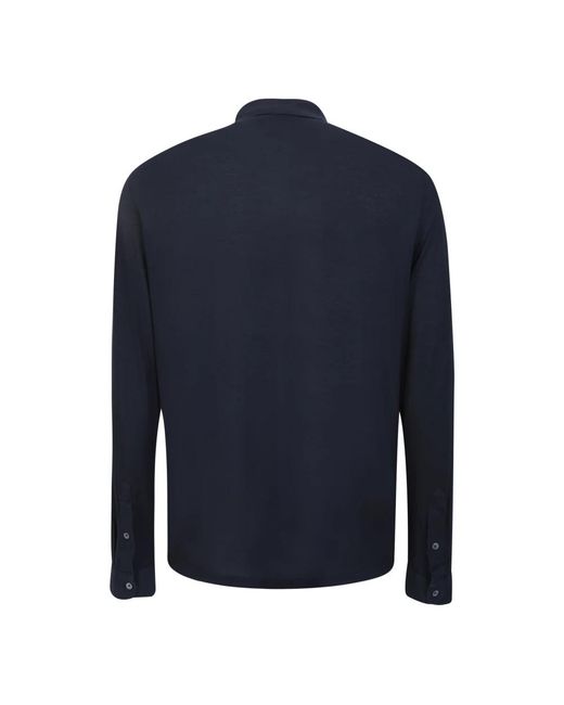 Dell'Oglio Blue Polo Shirts for men