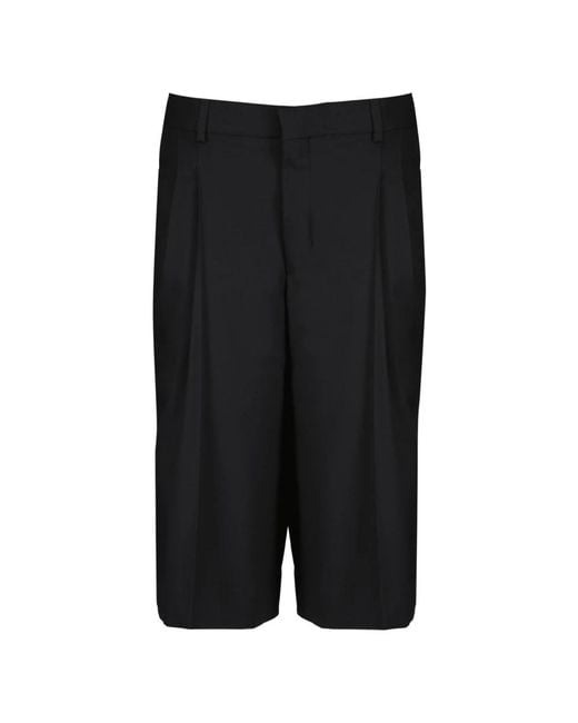 AMI Black Long Shorts