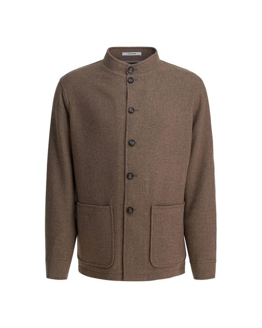 Tagliatore Herrenbekleidung Mäntel Braun Aw25 in Brown für Herren