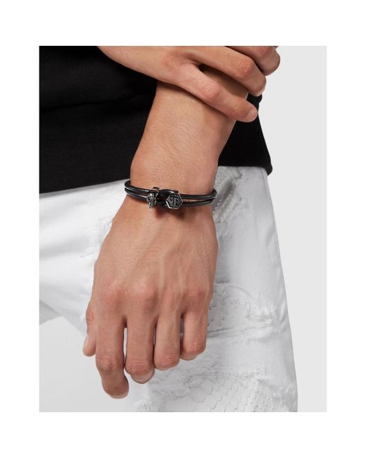 Bracelets Philipp Plein pour homme en coloris Black