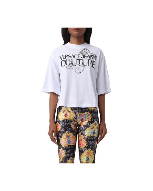 T-Shirts Versace Jeans Couture en coloris White